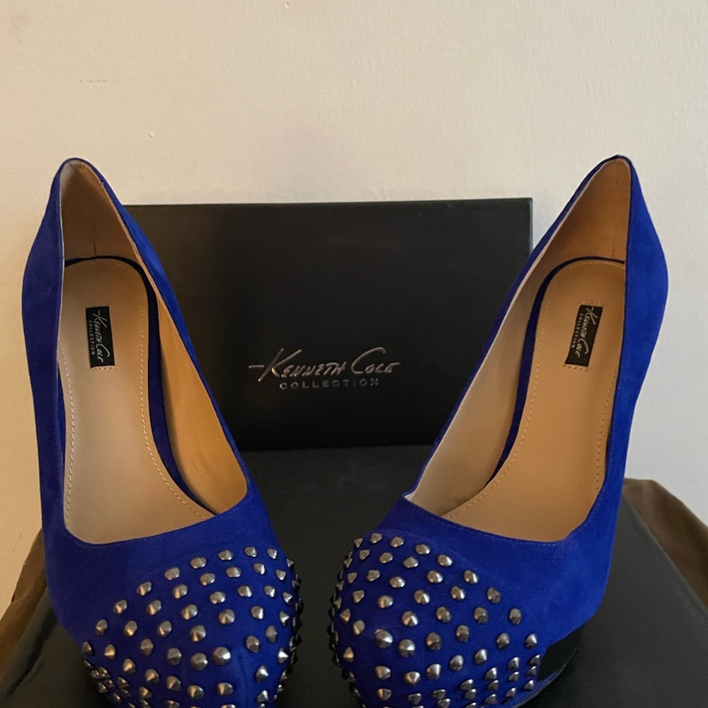 Kenneth Cole Collection Fox Trot in Electric Blue